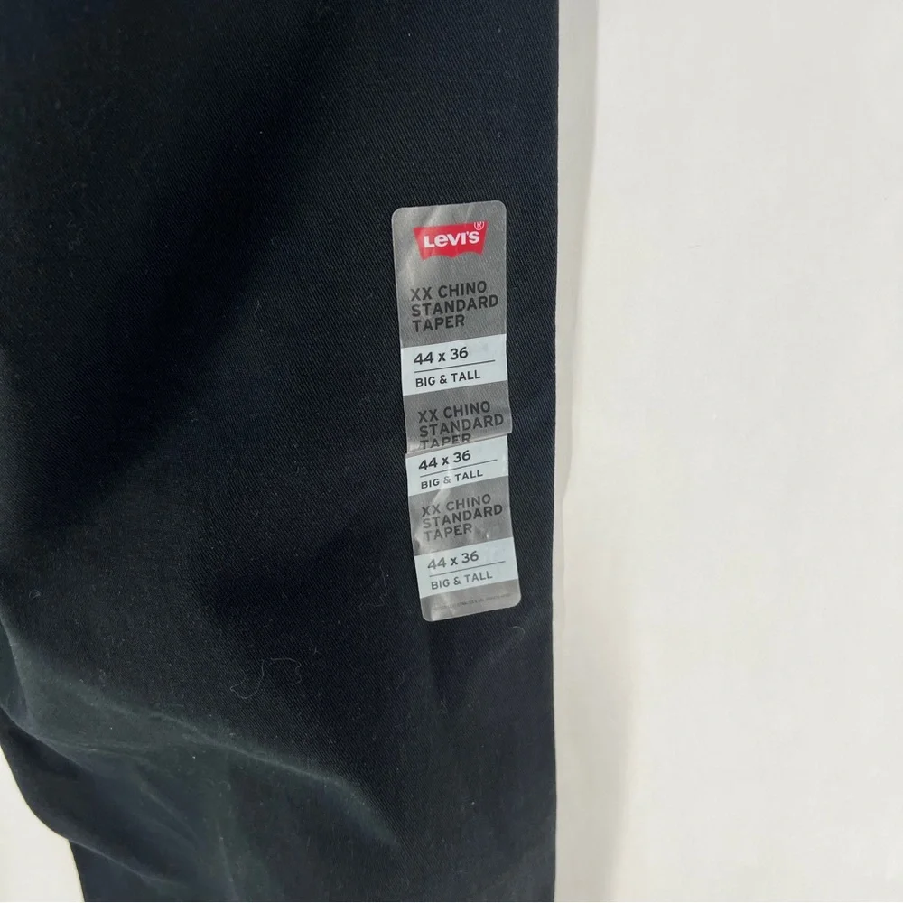 Levi's Men's XX Chino Standard Taper‎ Fit Stretch Pants Navy NWT Size 44